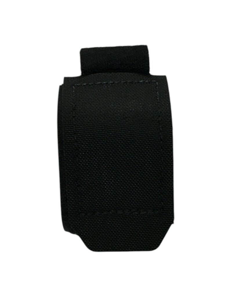 Carcajou Tactical Attache-gants - Version Velcro - Noir