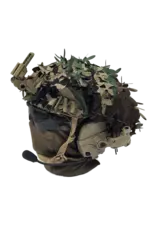 NUTSOF Southerner Trifoliate Leaf Helmet Camo Scrim M81 Woodland