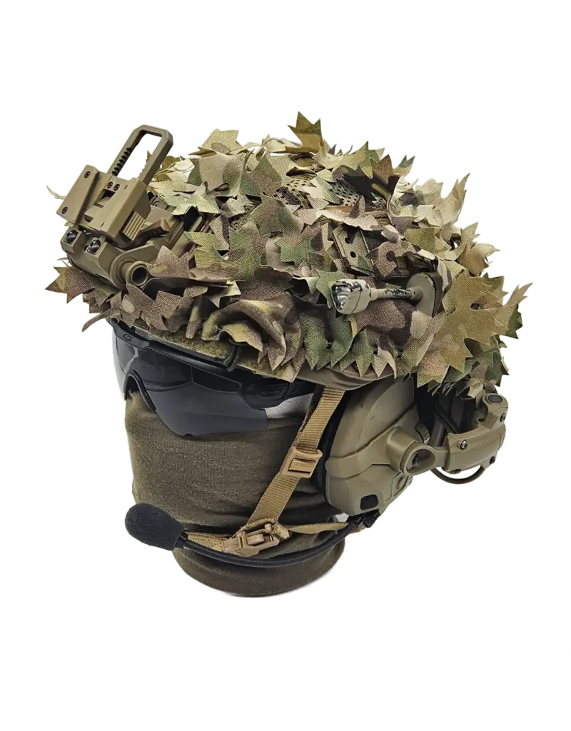 NUTSOF Filet de camouflage pour casque Northerner Maple Leaf – Multicam