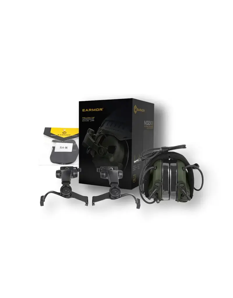 EARMOR  Casque de communication tactique M32X Plus