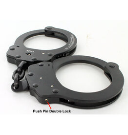 Ruko Hand Cuffs Double Lock Black