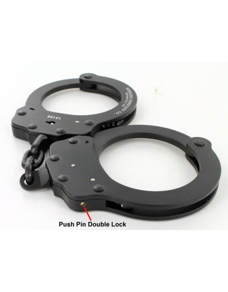 Ruko Hand Cuffs Double Lock Black