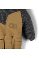 Outdoor Research Men's Flurry Leather Glove Charcoal