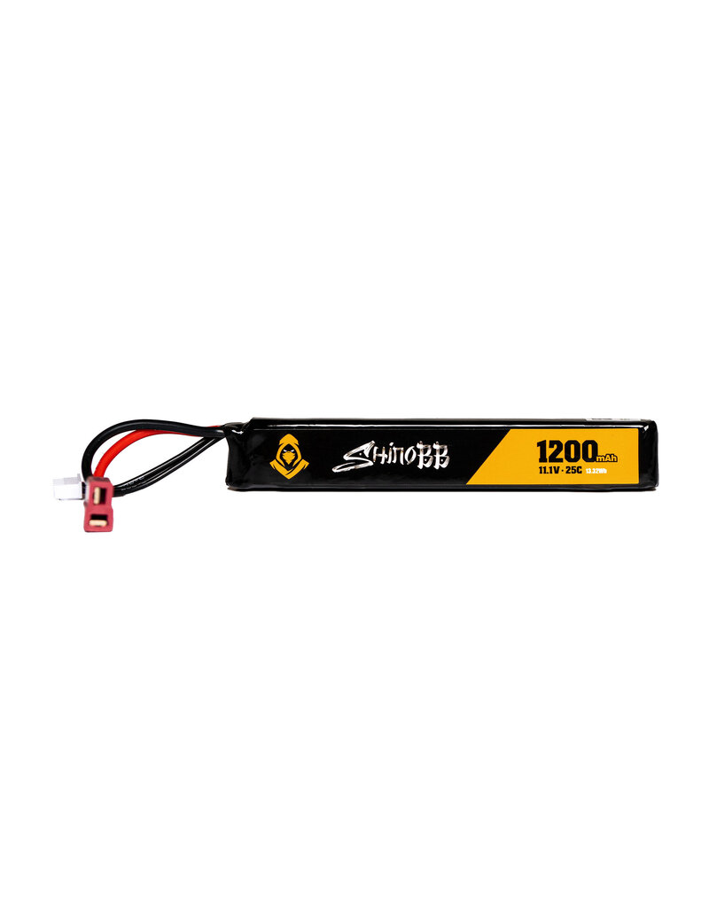 ShinoBB LiPo 11.1v 25c 1200mAh Dean