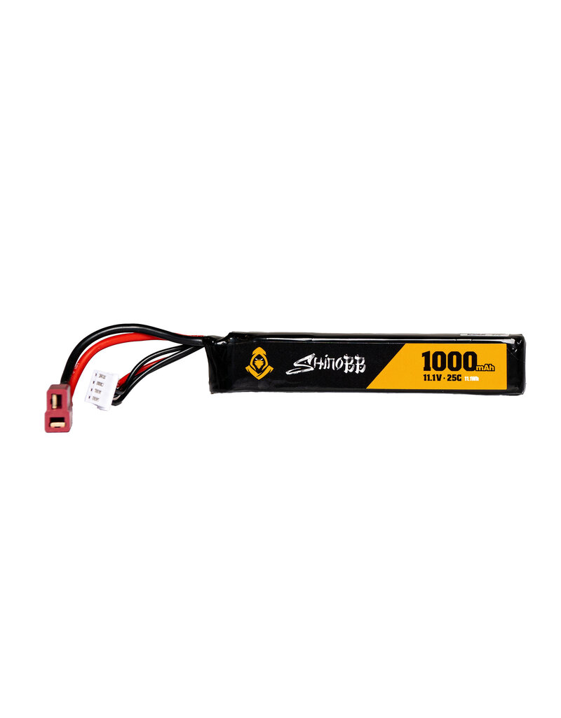 ShinoBB LiPo 11.1v 25c 1000mAh Dean