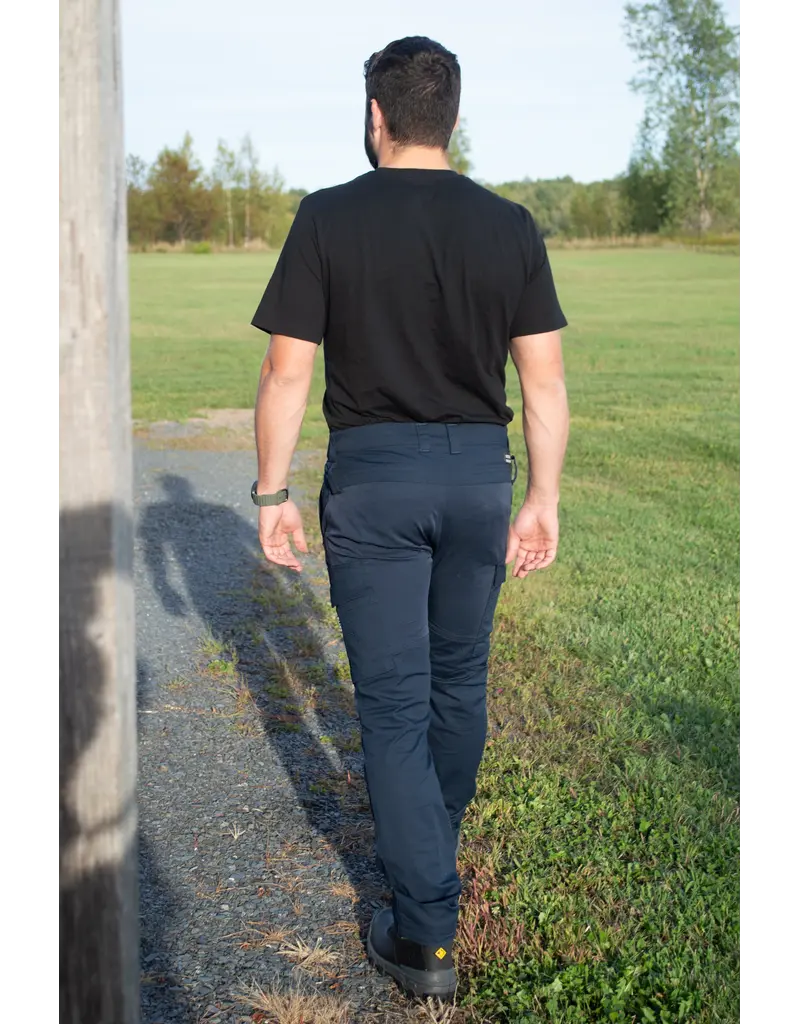 Gatts Work Wear Pantalon extensible ultra-léger noir