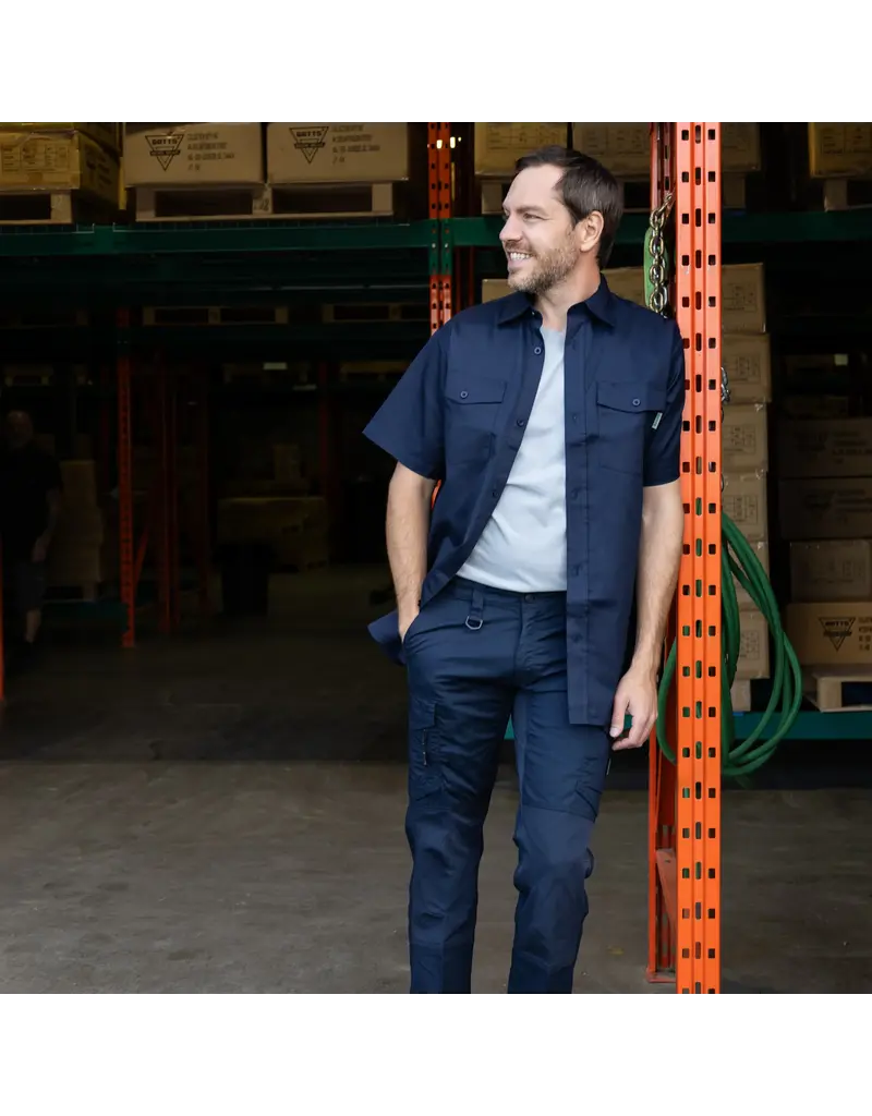 Gatts Work Wear Stretch ultra light pant Black