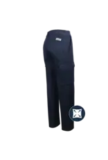 Gatts Work Wear Pantalon de travail cargo extensible bleu marine