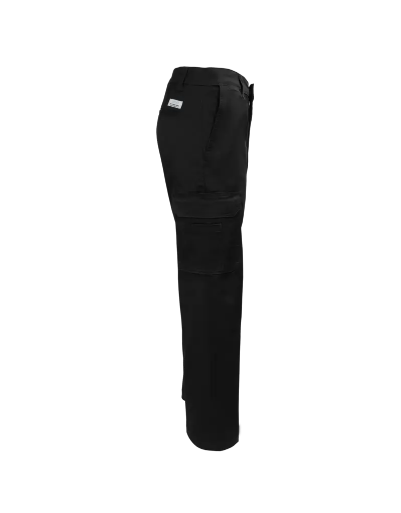 Gatts Work Wear Pantalon de travail cargo extensible noir
