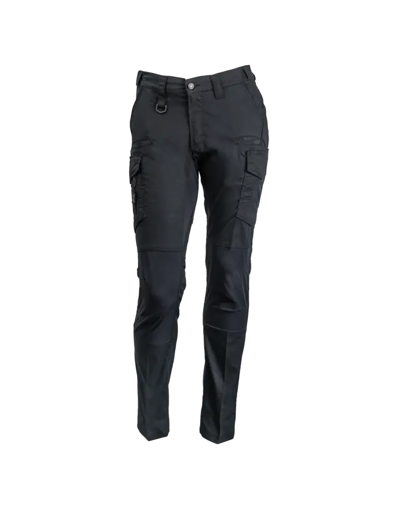 Gatts Work Wear Cargo Ladies Workwear Stretch Pant Black