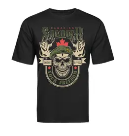 Chwinn T-Shirt Canadian Soldier Their Lives, Your Freedom