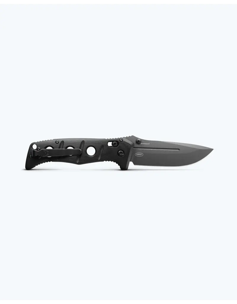 Benchmade Adamas MagnaCut G10 noir lame Drop-point