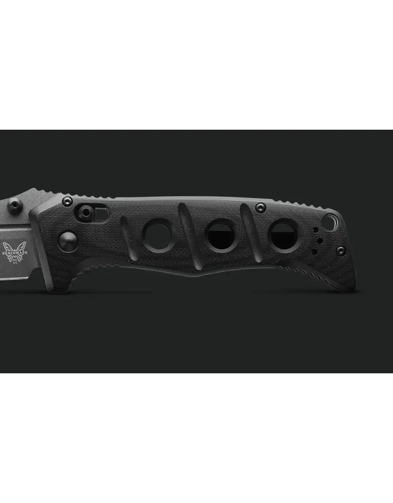 Benchmade Adamas Magnacut Black G10 Drop-point