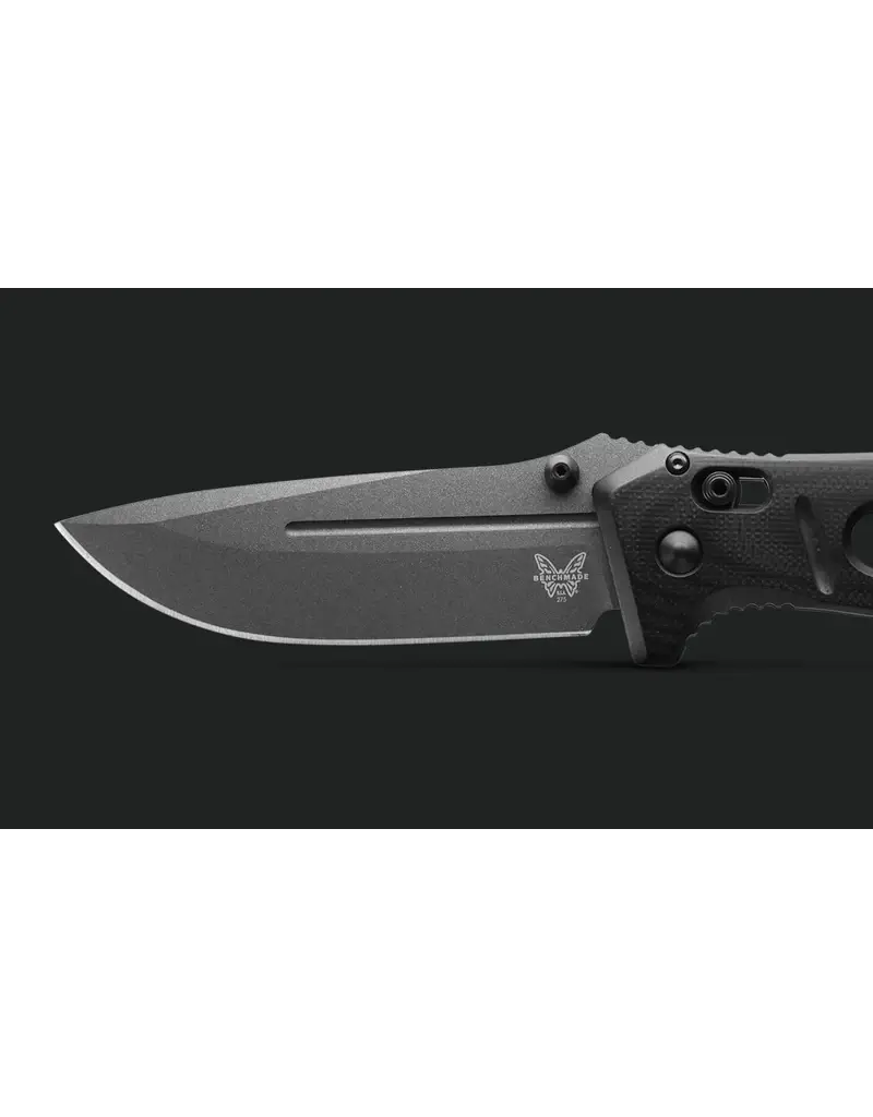 Benchmade Adamas Magnacut Black G10 Drop-point