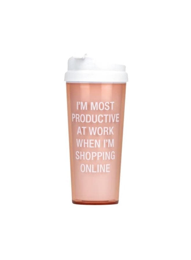 Shopping Online Acrylic Travel Mug Wildflower Threads