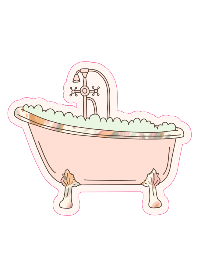 Bubble Bath Sticker
