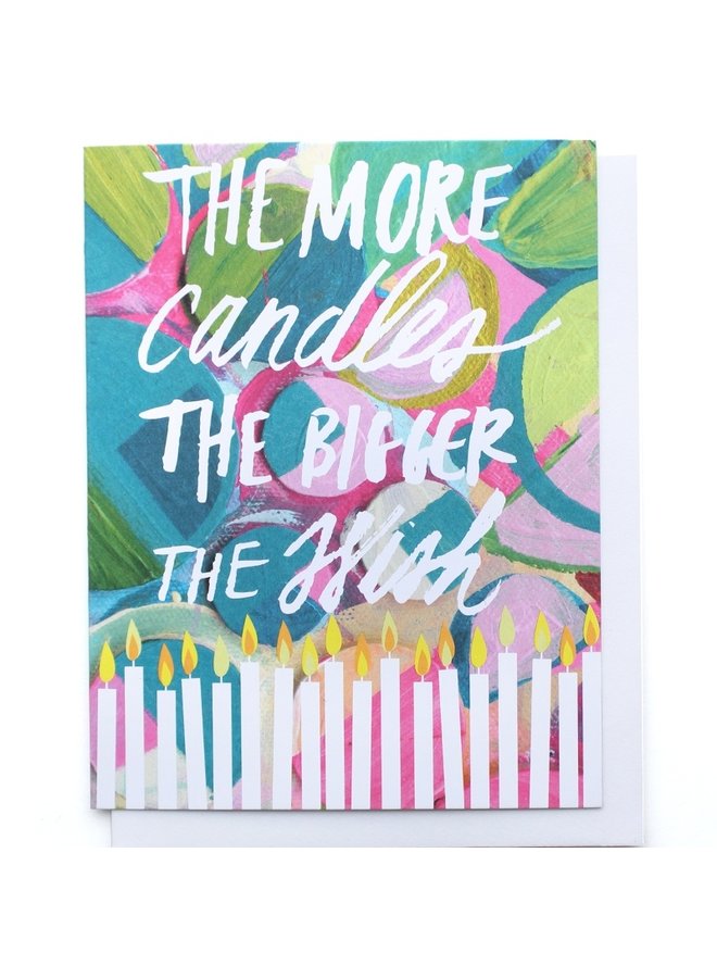 More Candles Single Card