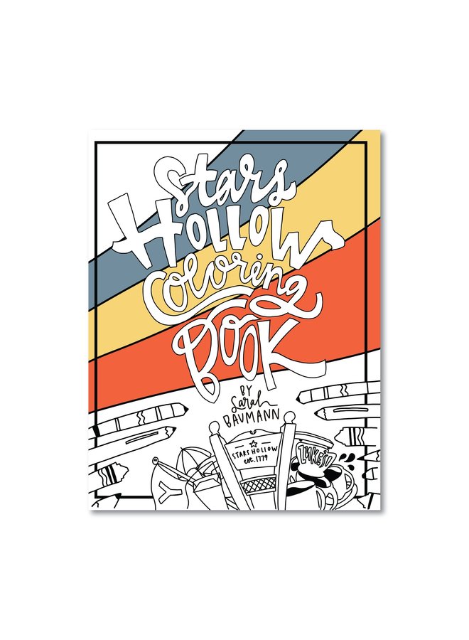 Gilmore Girls Stars Hollow Coloring Book
