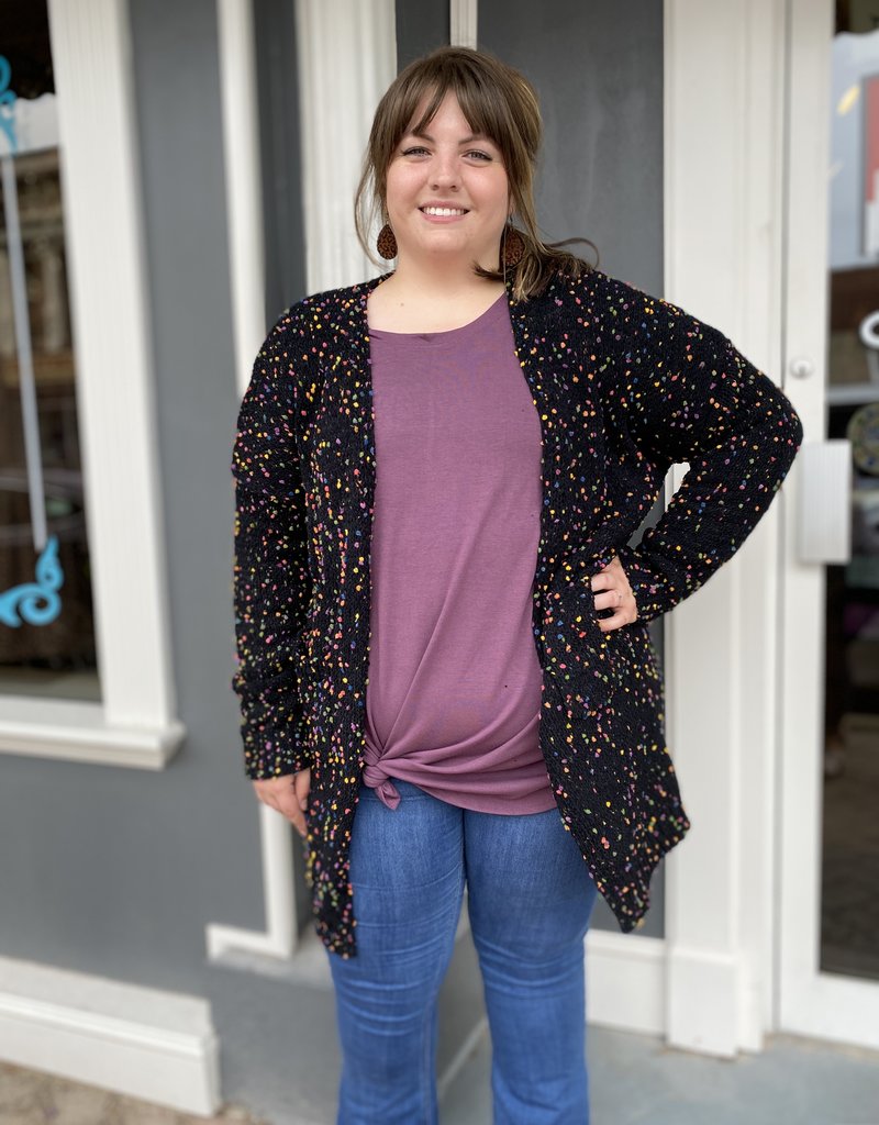 confetti cardigan