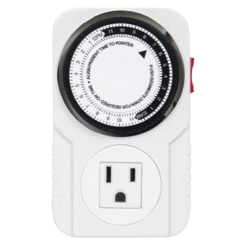 Titan Controls Titan Controls Apollo 6 - One Outlet Mechanical Timer (10/Cs)