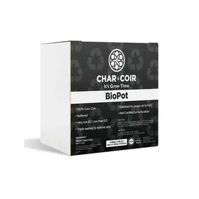 Char Coir BioPot BLACK 8L / 2gal, case of 10