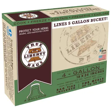 True Liberty Bags True Liberty Goose 4 Gallon Bags  18" x 24" 100/pack