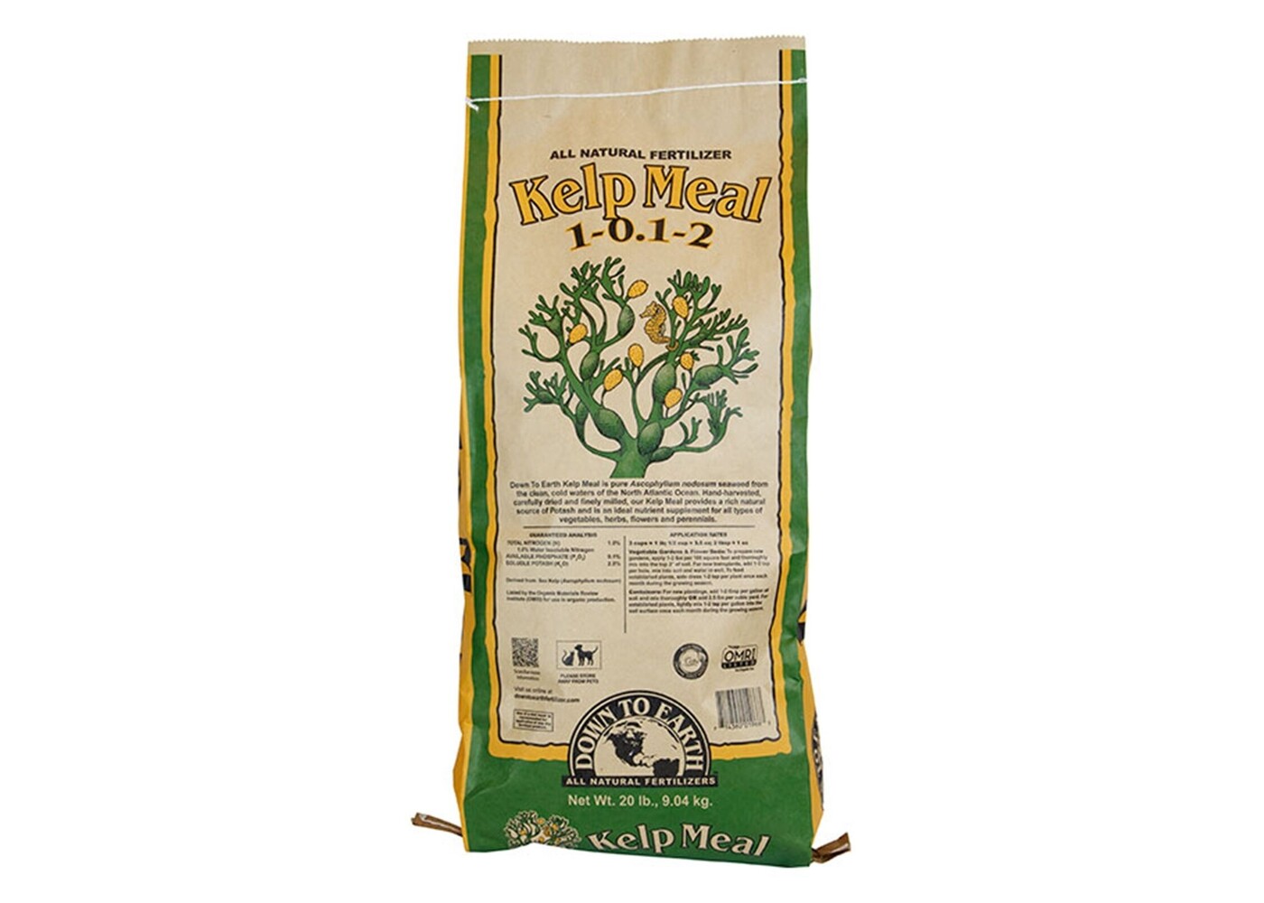 Down To Earth Kelp Meal - 20 lb