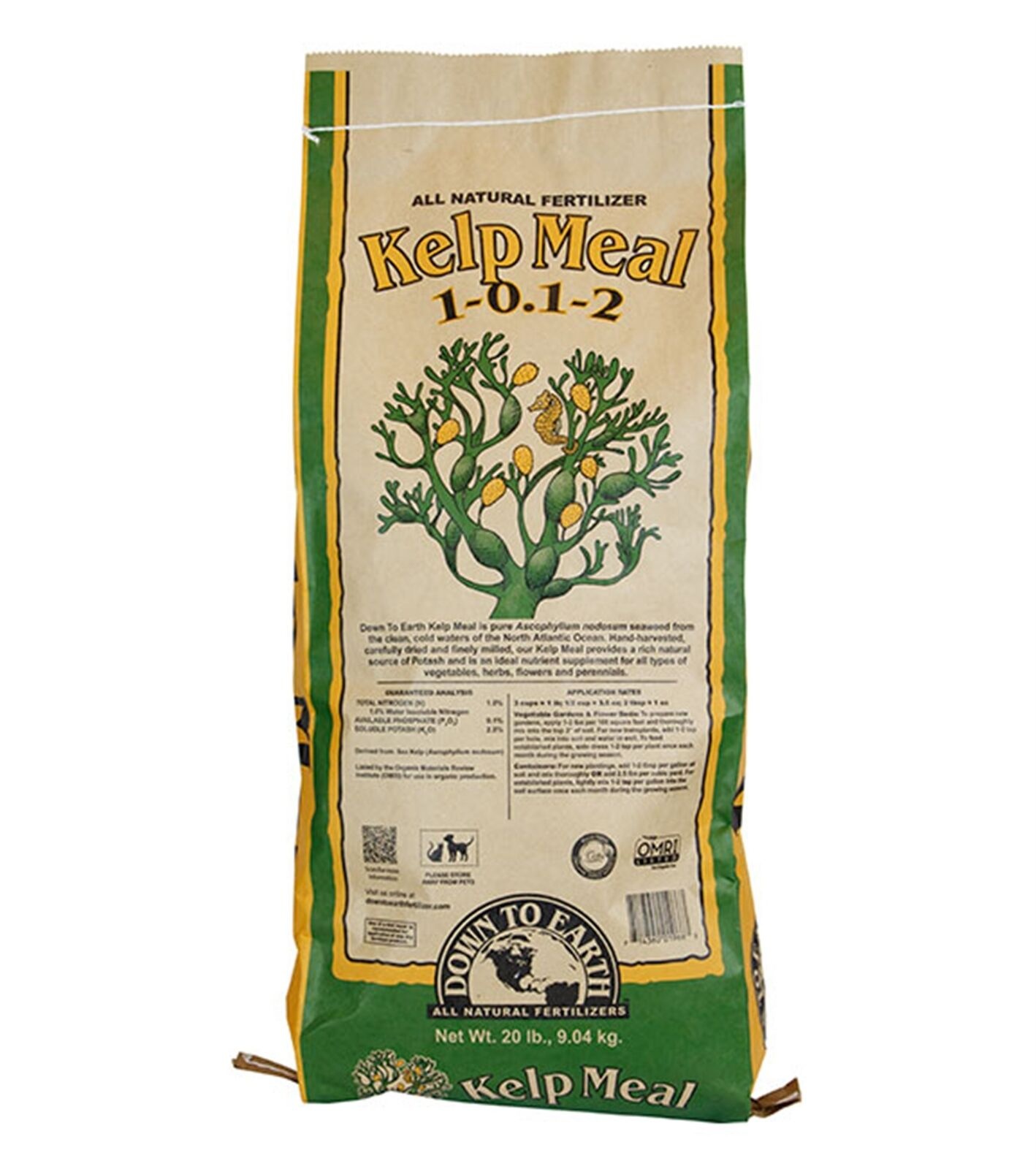Down To Earth Kelp Meal - 20 lb