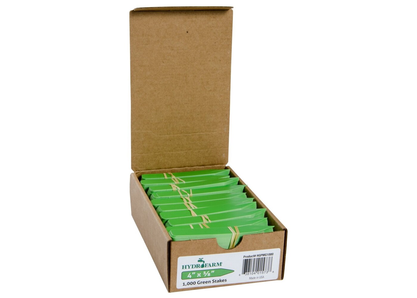 Growers Edge HF Plant Stake Labels Green - Bundle of 100