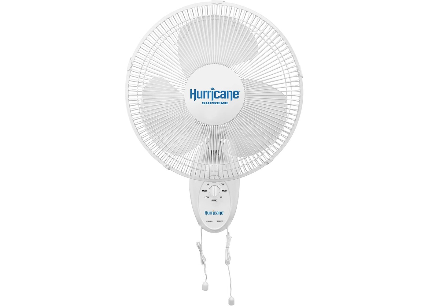 Hurricane Hurricane Supreme Oscillating Wall Mount Fan 16"