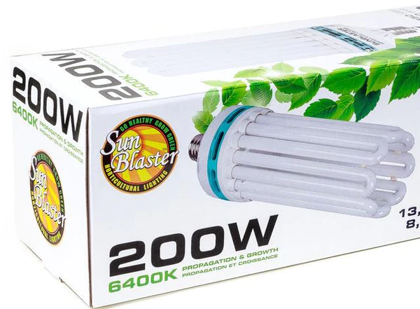 SunBlaster CFL 6400k Full Spectrum 200 W