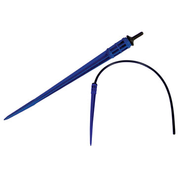 Hydro Flow Hydro Flow Dripper Stake w/ Basket - Black