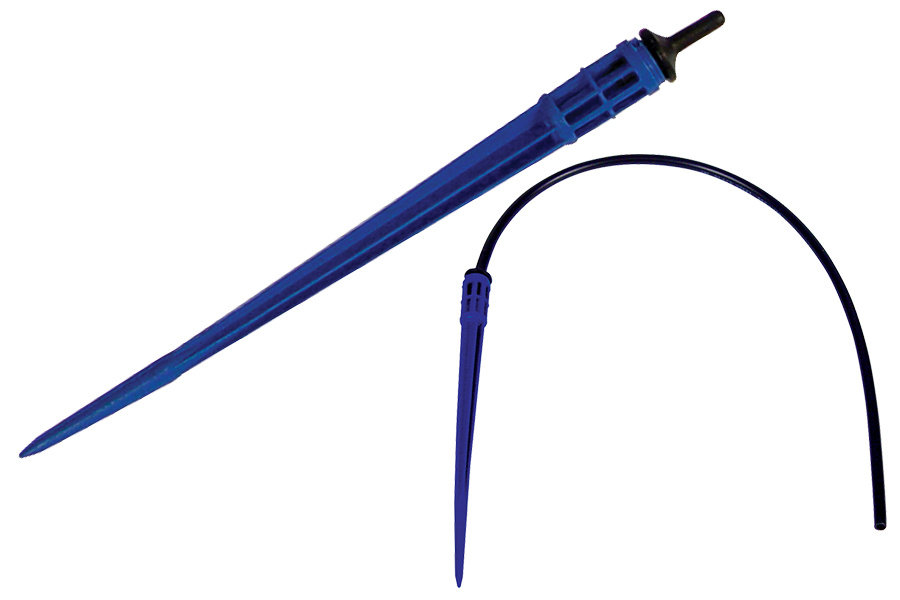 Hydro Flow Hydro Flow Dripper Stake w/ Basket - Black