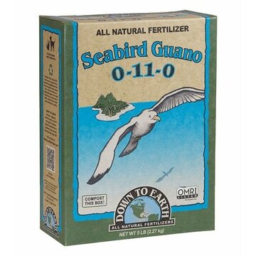 Down To Earth Seabird Guano High Phos - 5 lb