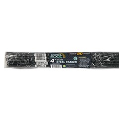 Bond Grower's Edge Deluxe /  Steel Stake Plant Support Green  4' 5/16"  20/Bag