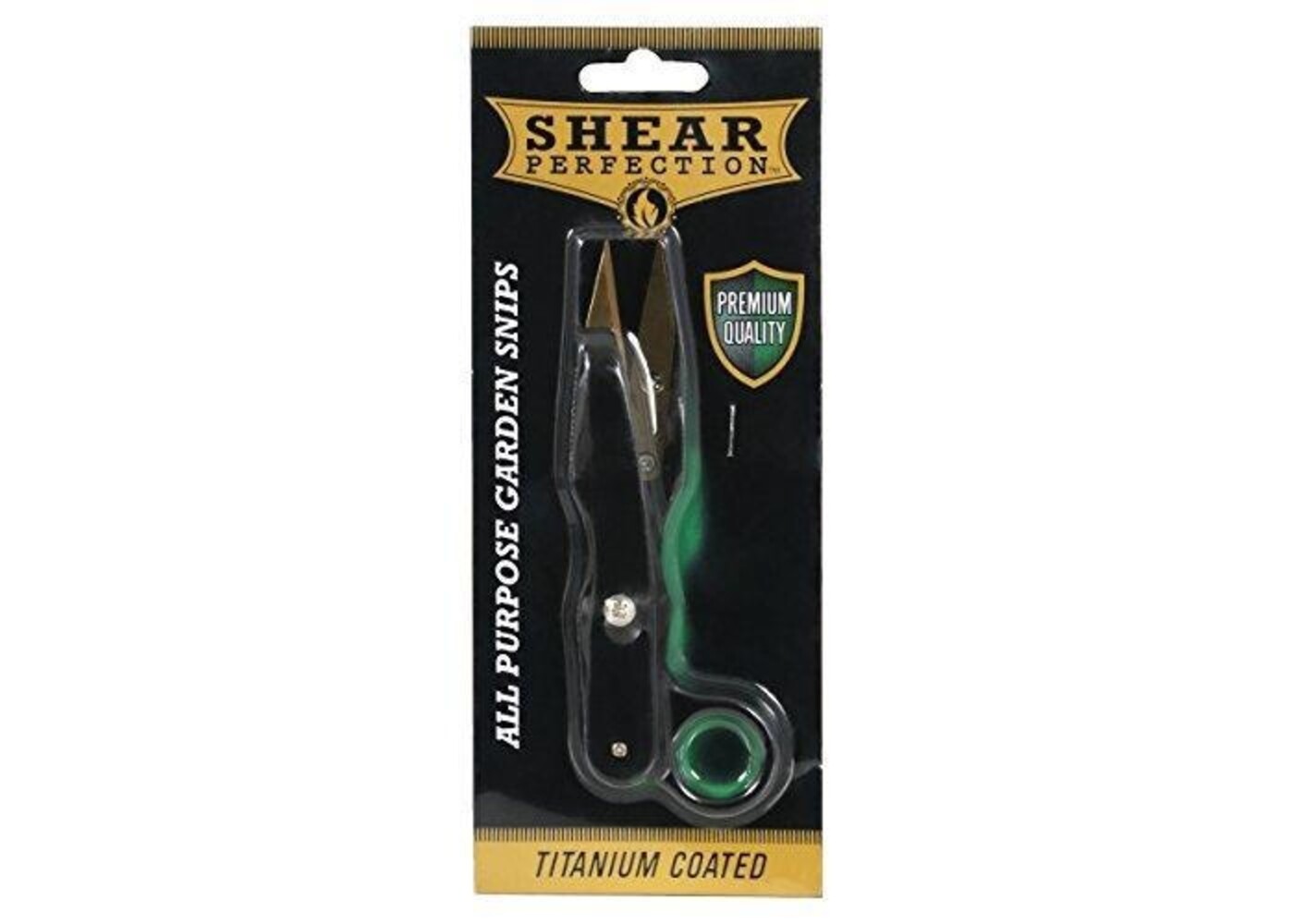 Shear Perfection Shear Perfection Gold Garden Scissor Snips - .75 in Blades