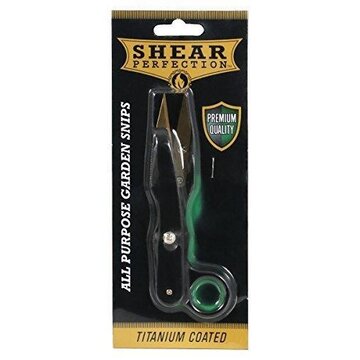 Shear Perfection Shear Perfection Gold Garden Scissor Snips - .75 in Blades