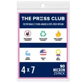  The Press Club Filter Bag 4x7 90 Micron 25/pk