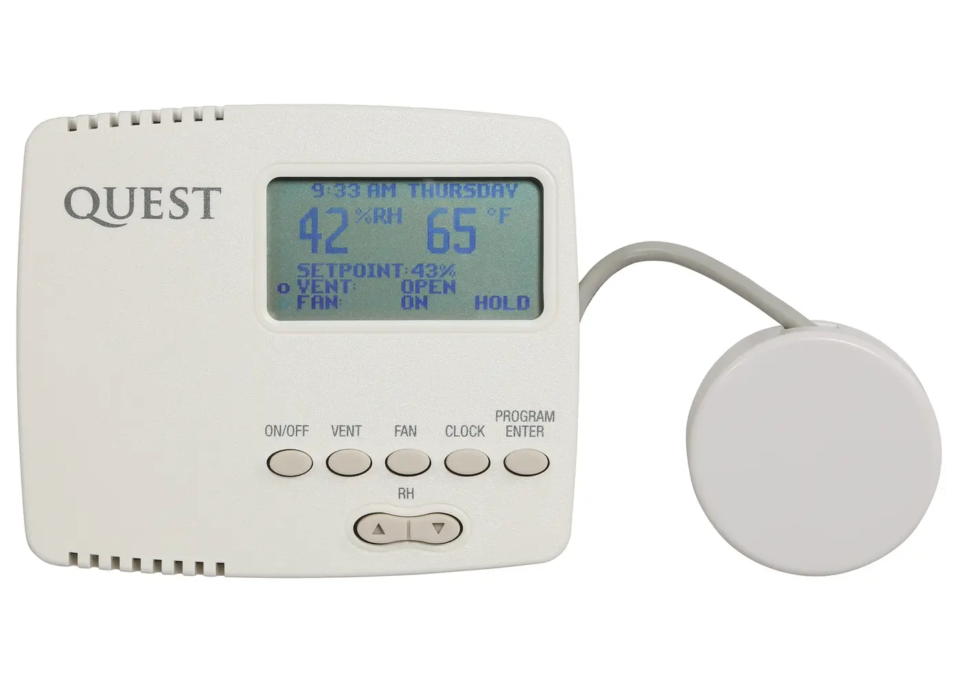 Quest DEH 3000R Wall Mount Humidistat