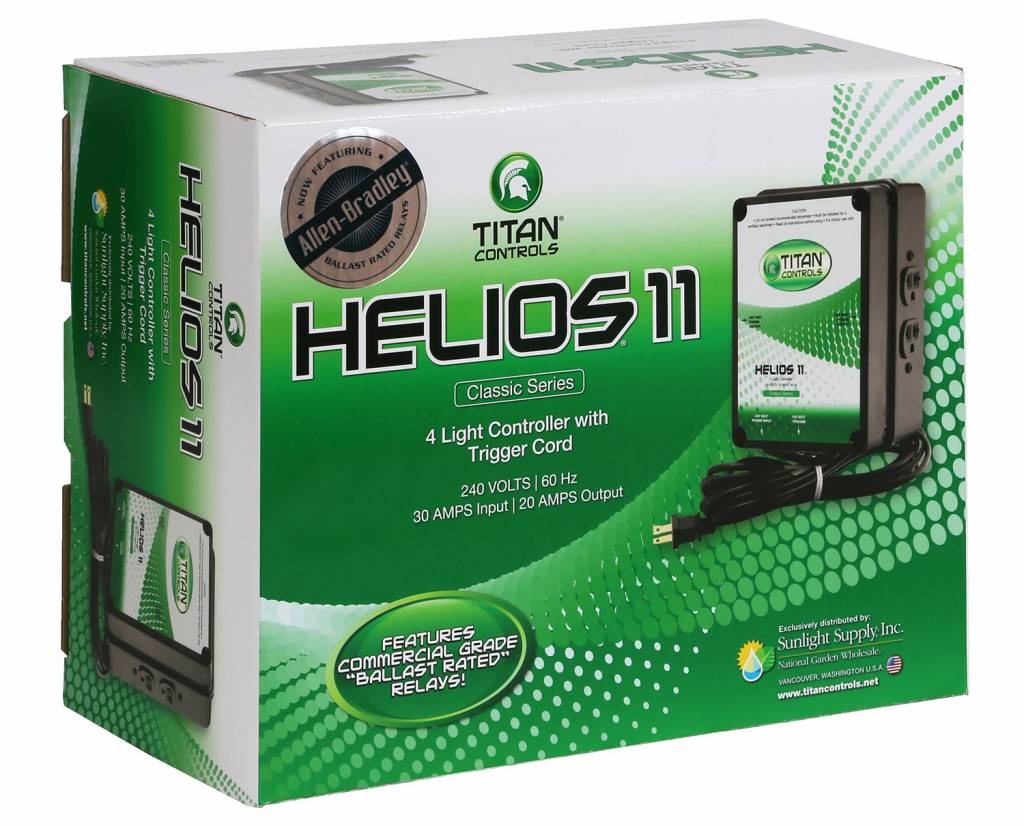 Titan Controls Titan Controls Helios 11 - 4 Light 240 Volt Controller w/ Trigger Cord