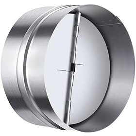  HF Back Draft Damper 4"