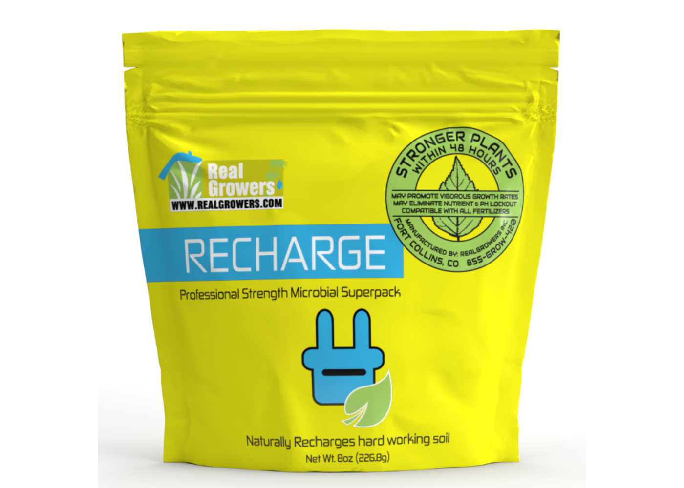 Real Growers Recharge 8oz