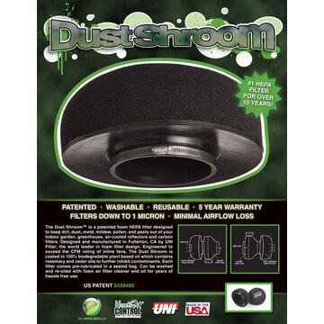 Horti Control Horti-Control Dust Shroom 4"