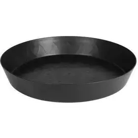 Gro Pro Gro Pro Heavy Duty Black Saucer w/ Tall Sides - 20"