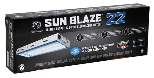 Sun Blaze & Solar Flare Sun Blaze T5 HO 22 - 2 ft 2 Lamp - 120 Volt