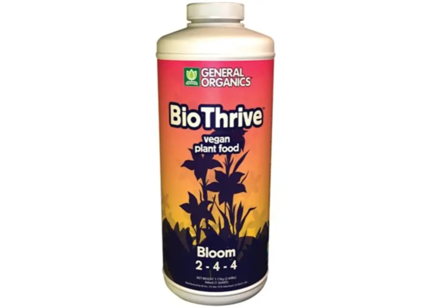 General Hydroponics General Organics BioThrive Bloom Quart