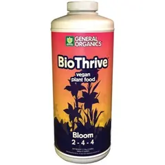 General Hydroponics General Organics BioThrive Bloom Quart