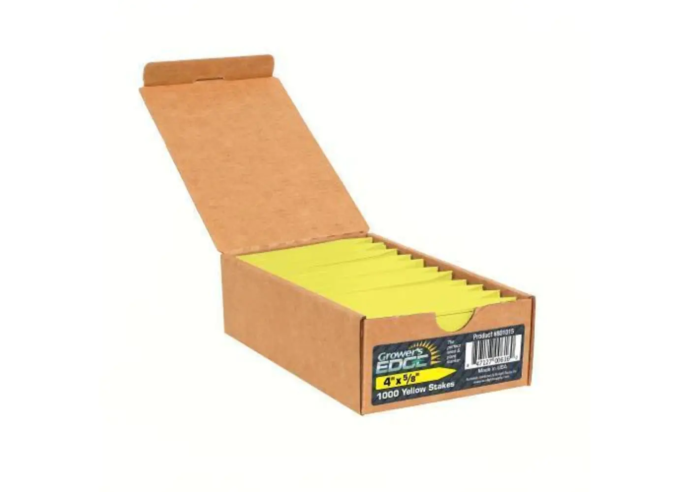 Growers Edge HF Plant Stake Labels Yellow - Bundle of 100