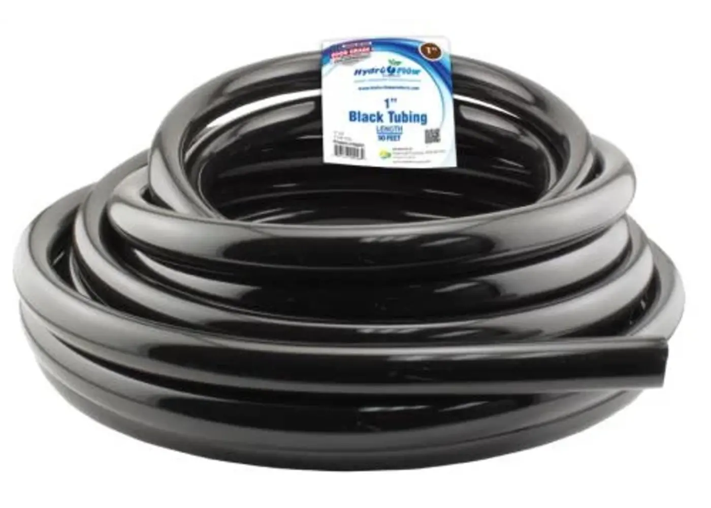 Hydro Flow Hydro Flow Vinyl Tubing Black 1" ID - 1.25" OD 50' Roll