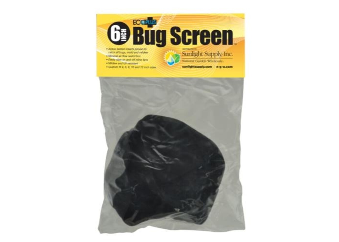 Black Ops 6" Bug Screen w/ Active Carbon Insert